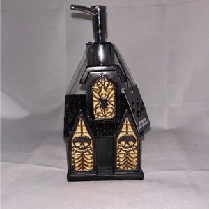 Haunted house soap dispenser gothic witch decor Halloween bathroom decor
